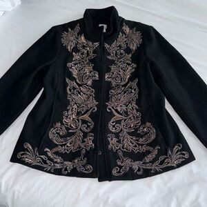 Chico’s Jacket, GORGEOUS, size 2 (12/14), NWT